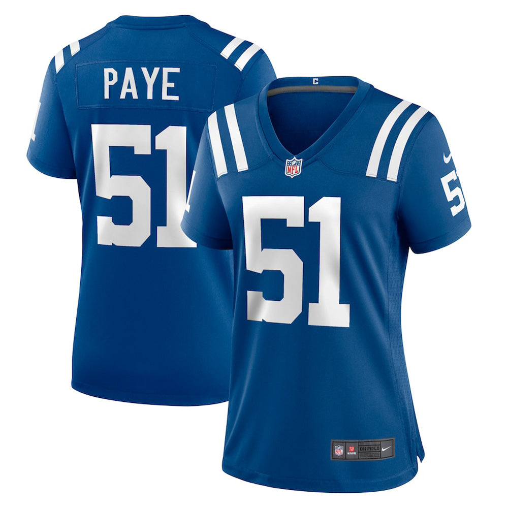 Women's Indianapolis Colts Kwity Paye Game Jersey - Royal
